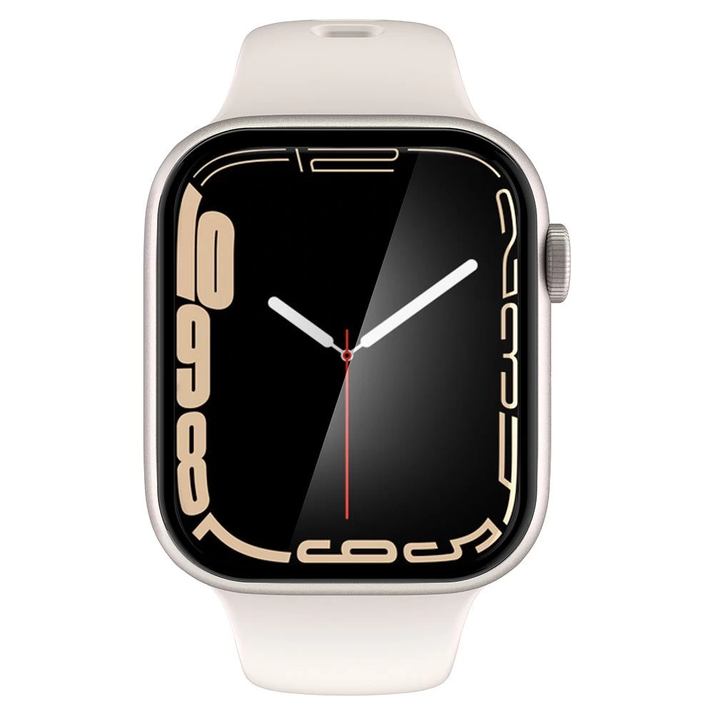 Apple Watch 9 защитное стекло SPIGEN PROFLEX EZ-FIT (45mm) 2-pack