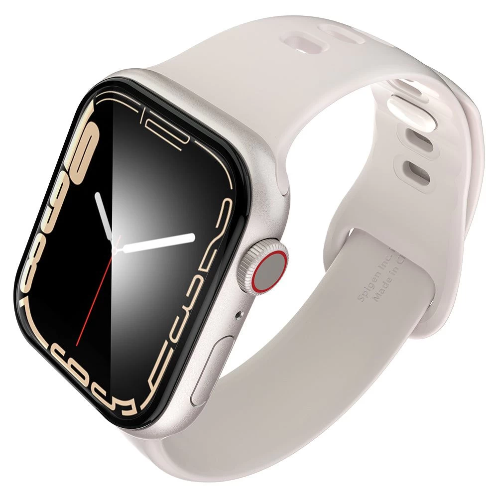 Apple Watch 9 защитное стекло SPIGEN PROFLEX EZ-FIT (45mm) 2-pack