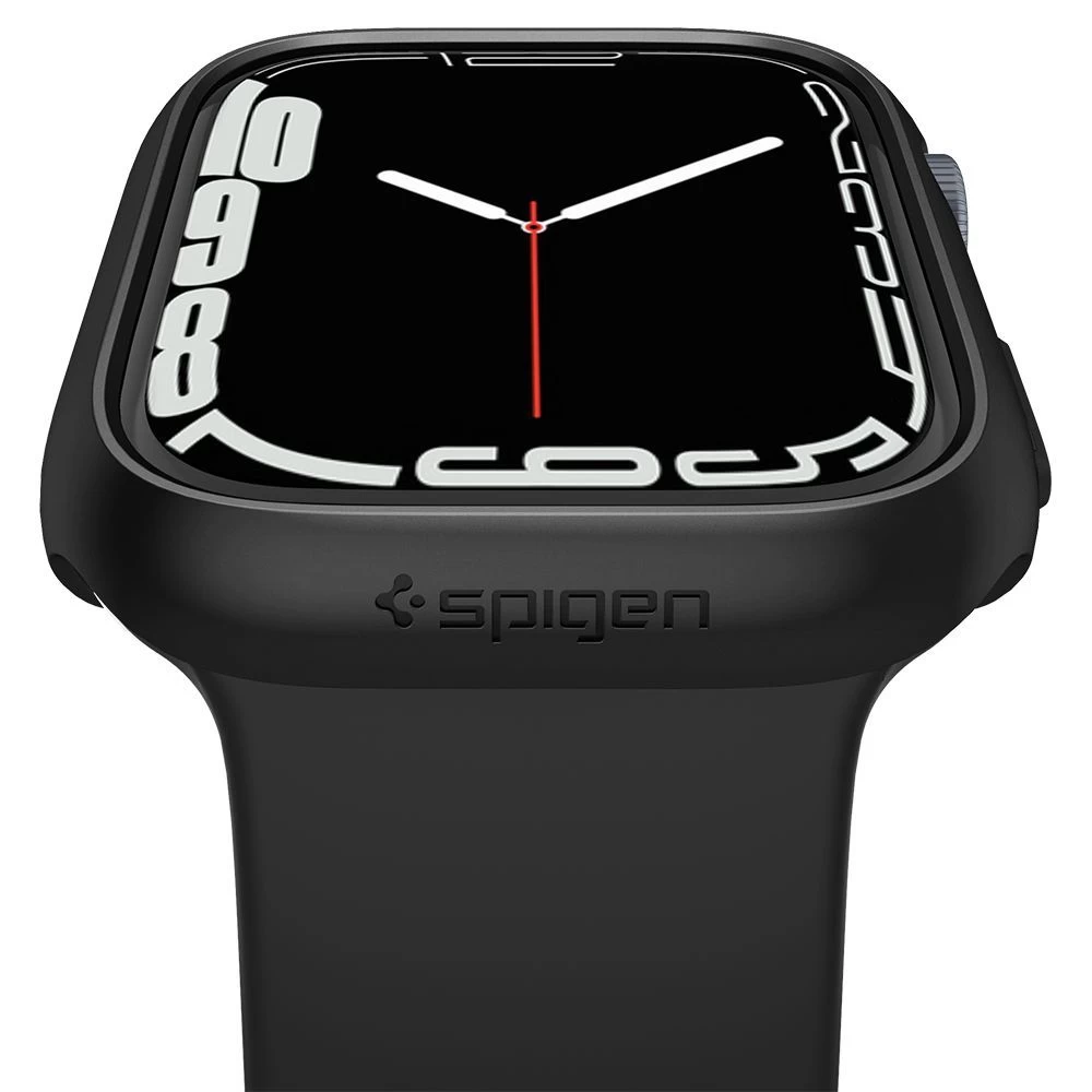 Apple Watch 9 phone case black SPIGEN THIN FIT (45mm)