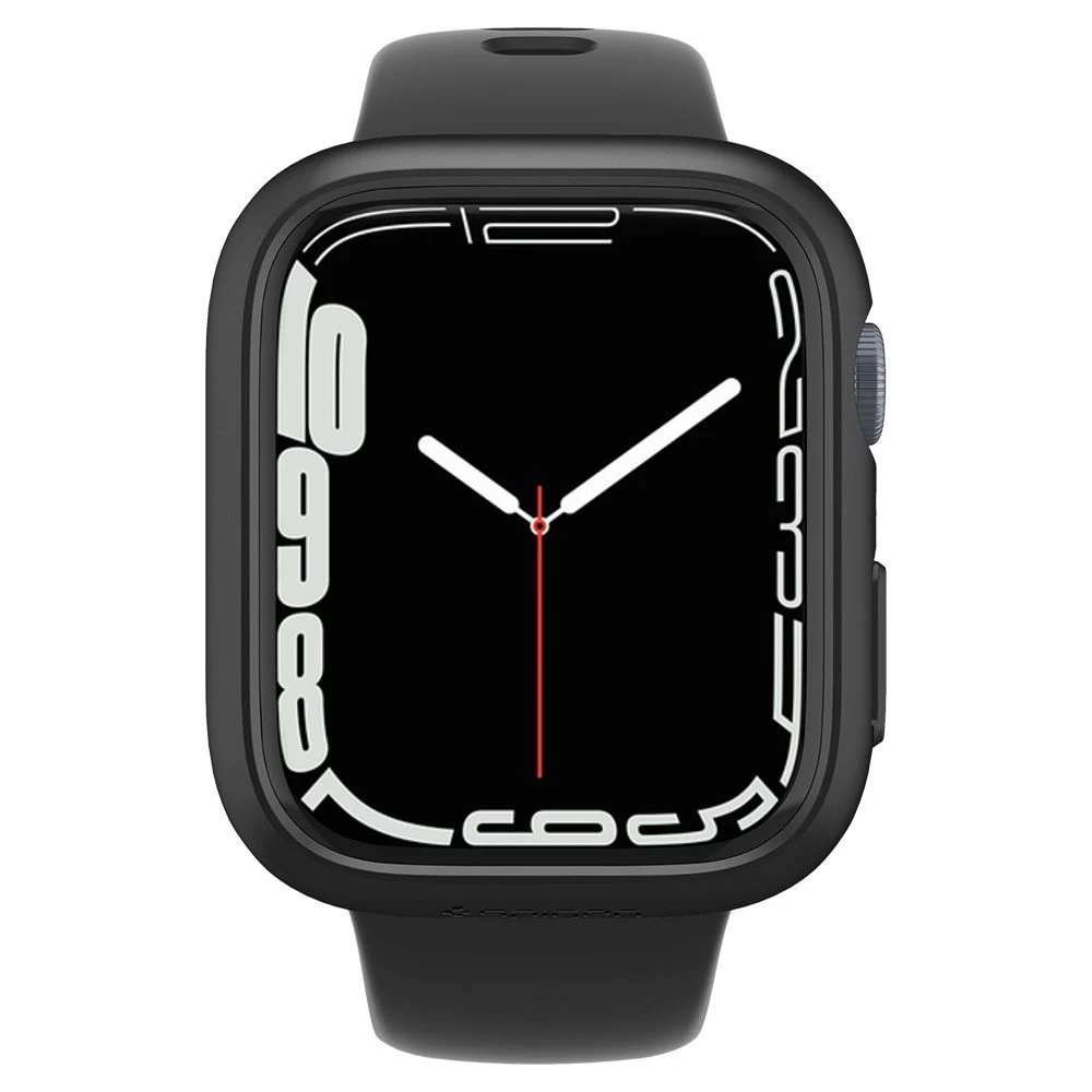 Apple Watch 9 phone case black SPIGEN THIN FIT (45mm)