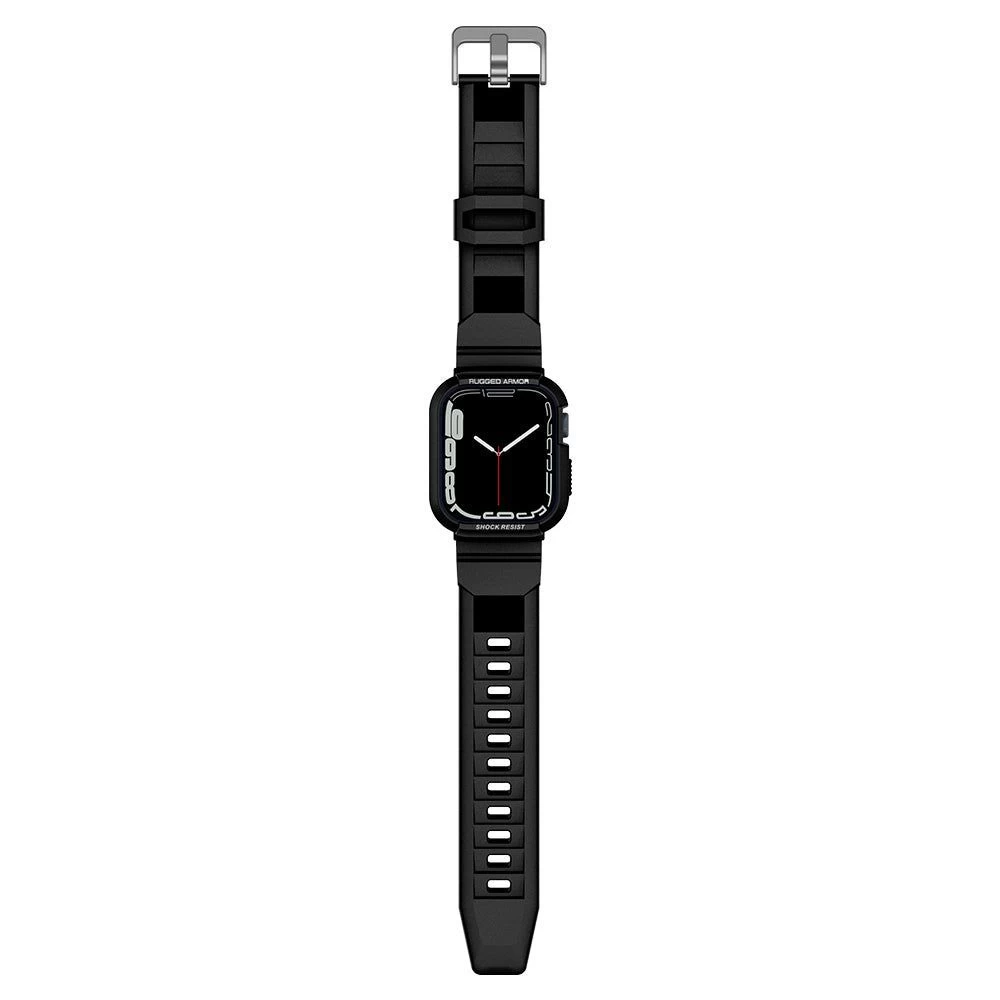 Apple Watch 9 band black SPIGEN RUGGED ARMOR ”PRO” (44/45mm)