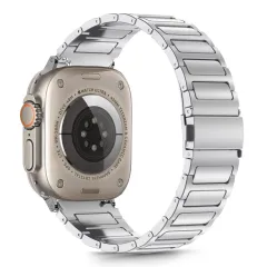 Apple Watch 9 siksniņa sudraba TECH-PROTECT STAINLESS CLASSIC (44/45/46/49 MM)