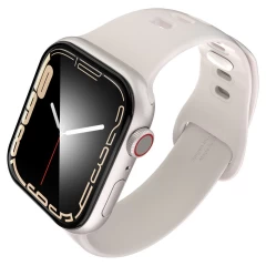 Apple Watch 9 защитное стекло  SPIGEN PROFLEX EZ-FIT (45mm) 2-pack
