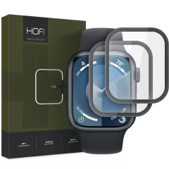 Watch Watch 9 skärmskydd HOFI HYBRID PRO+ 2-PACK Apple Watch 9 (45 MM)