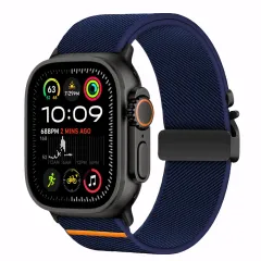 Apple Watch 9 band blue TECH-PROTECT NYLON CLASP (44/45/46/49 MM)