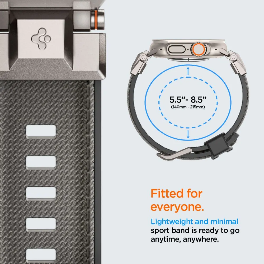 Apple Watch Ultra 2 skal, fodral grå SPIGEN DURAPRO ARMOR ULTRA (49 MM)