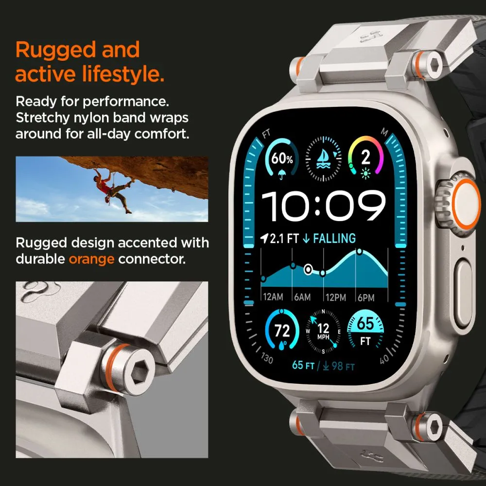 Apple Watch Ultra 2 skal, fodral grå SPIGEN DURAPRO ARMOR ULTRA (49 MM)