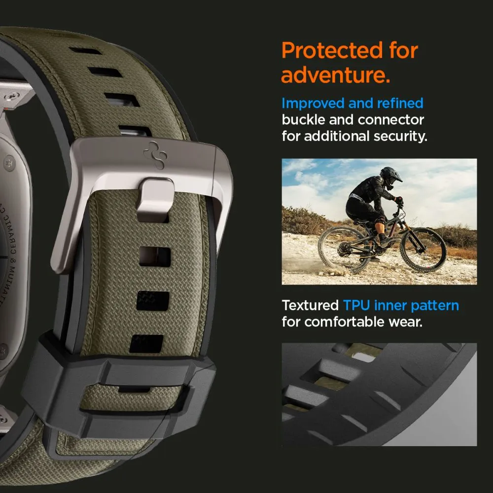 Apple Watch Ultra 2 rihm roheline SPIGEN DURAPRO ARMOR ULTRA (49 MM)