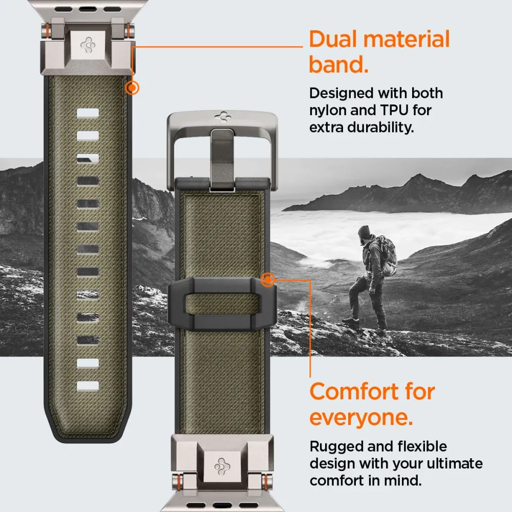 Apple Watch Ultra 2 rihm roheline SPIGEN DURAPRO ARMOR ULTRA (49 MM)