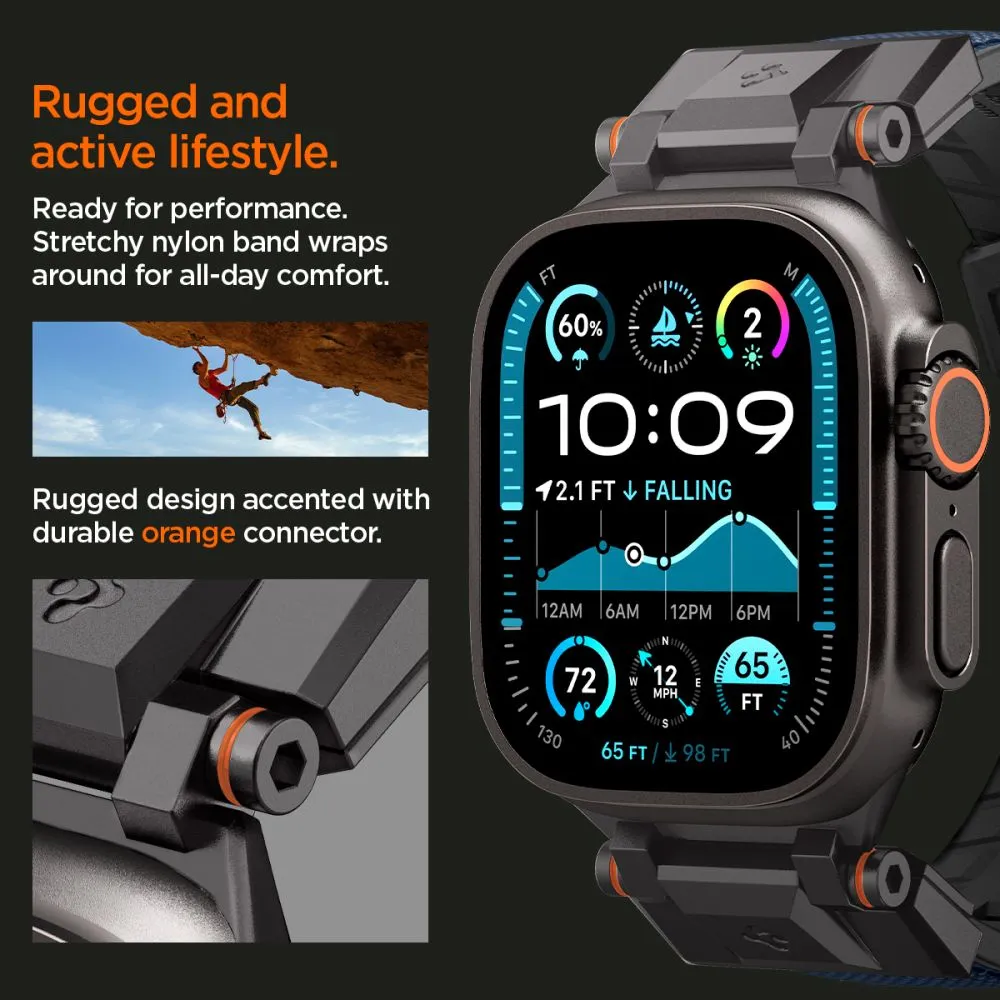 Apple Watch Ultra 2 band blue SPIGEN DURAPRO ARMOR ULTRA (49 MM)