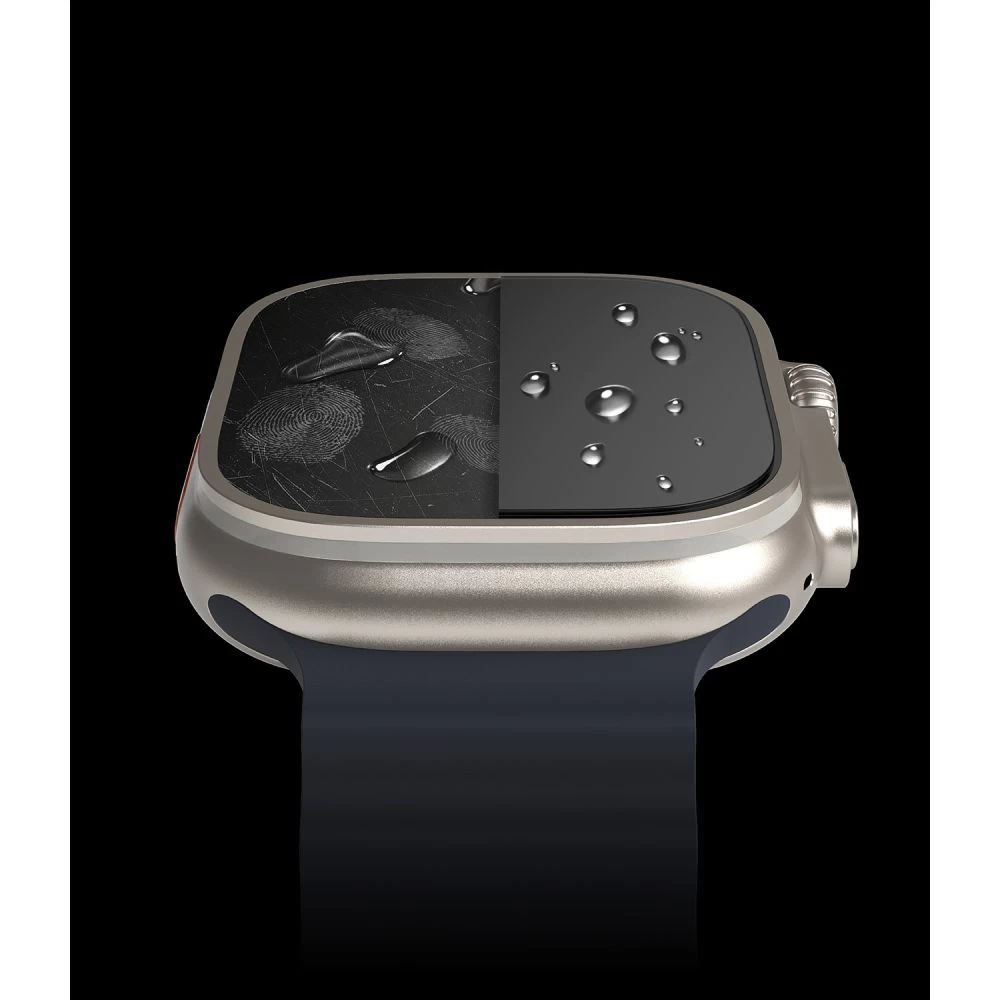 Apple Watch Ultra 2 / 3 viedpulksteņa aizsargstikls  RINGKE ID FC (49mm) (4-pack)