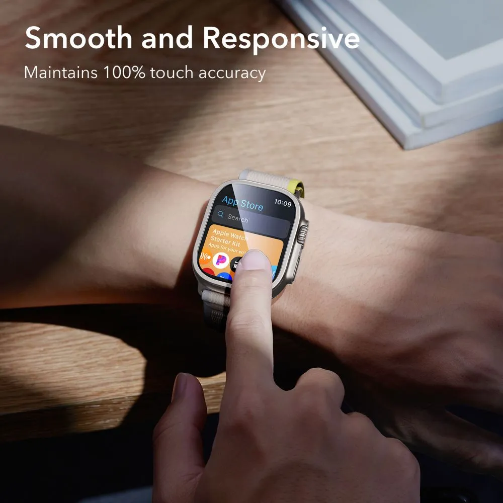 Apple Watch Ultra 2 / 3 Tempered glass  ESR ARMORITE TEMPERED GLASS 2-PACK (49 MM)