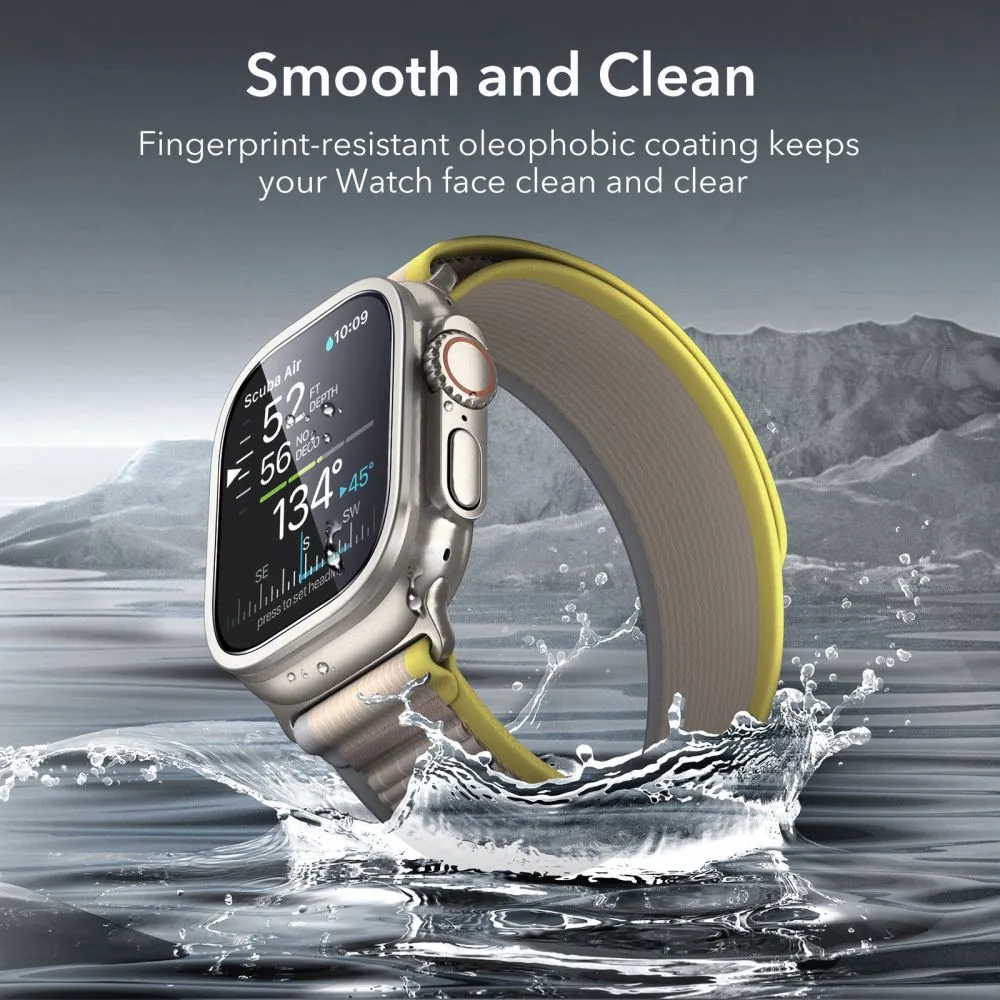 Apple Watch Ultra 2 / 3 Tempered glass  ESR ARMORITE TEMPERED GLASS 2-PACK (49 MM)