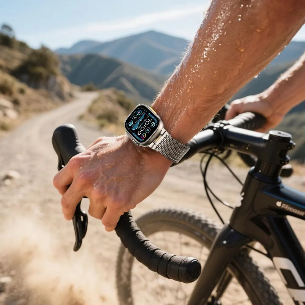 Apple Watch Ultra 2 / 3 Älykellon rannekkeet TECH-PROTECT MILANO VANGUARD (49 MM)