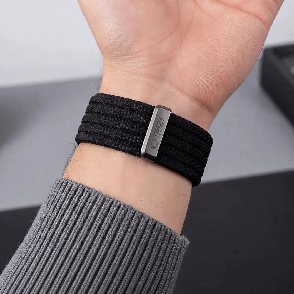 Apple Watch Ultra 2 / 3 Viedpulksteņu siksniņas melns TECH-PROTECT NYLON SPORT (49 mm)