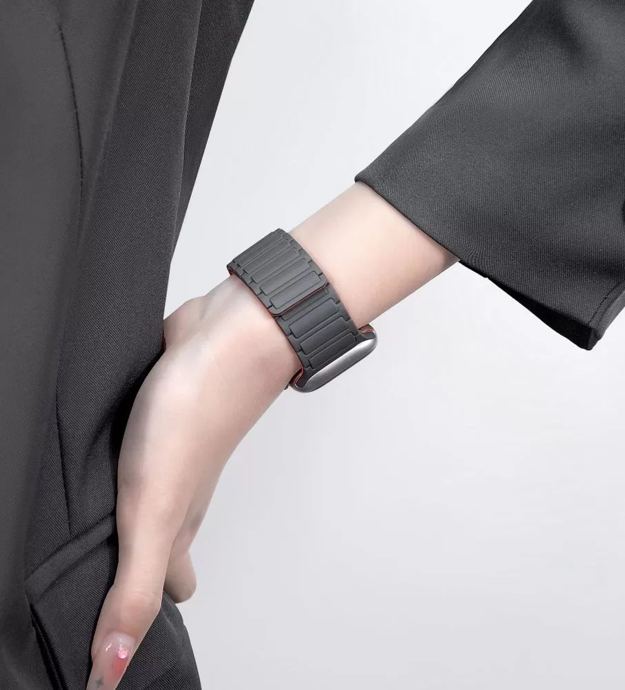 Apple Watch Ultra 2 siksniņa melns TECH-PROTECT ICONBAND MAGNETIC ULTRA ( 49 MM)