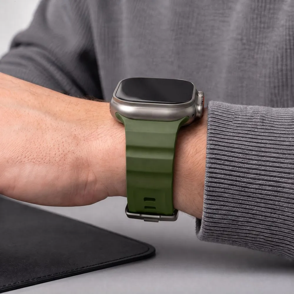 Apple Watch Ultra 2 / 3 Viedpulksteņu siksniņas zaļš TECH-PROTECT MOTION (49 MM)