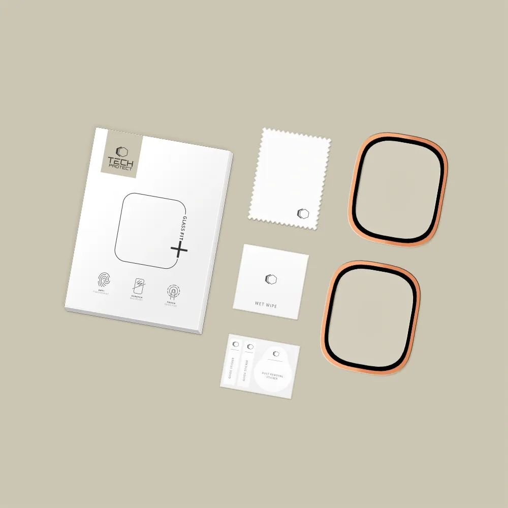 Apple Watch Ultra 2 / 3 защитное стекло  TECH-PROTECT GLASS RING 2-PACK (49 MM)