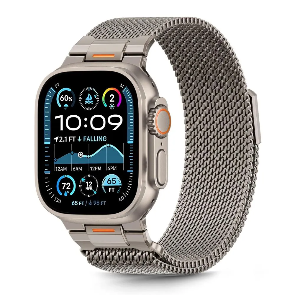 Apple Watch Ultra 2 / 3 Älykellon rannekkeet TECH-PROTECT MILANO VANGUARD (49 MM)