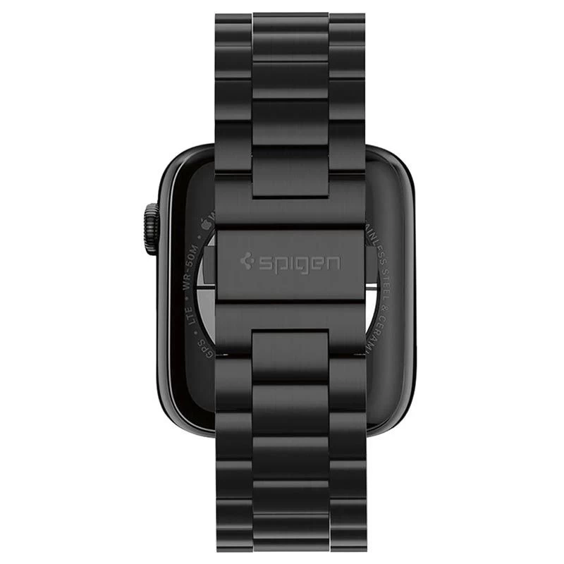 Apple Watch Ultra 2 / 3 Nutikellade rihmad must SPIGEN Modern Fit Band (49mm)