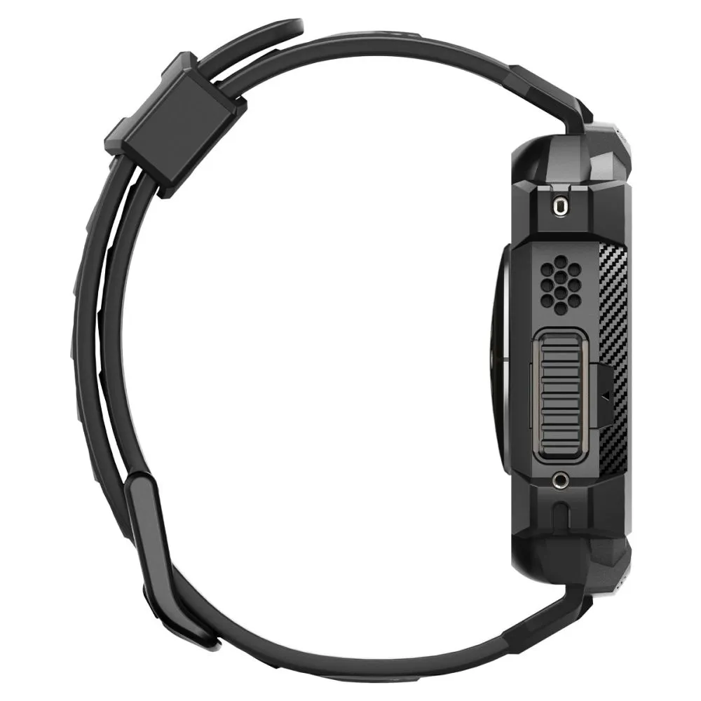 Apple Watch Ultra 2 / 3 rihm must SPIGEN RUGGED ARMOR ”PRO” (49 MM)
