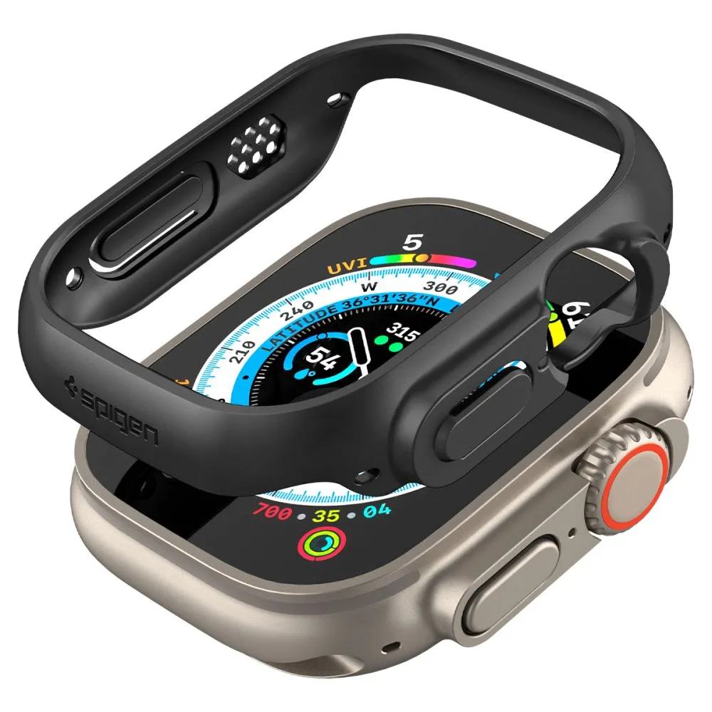 Apple Watch Ultra 2 / 3 telefoni ümbris must SPIGEN THIN FIT (49 MM)