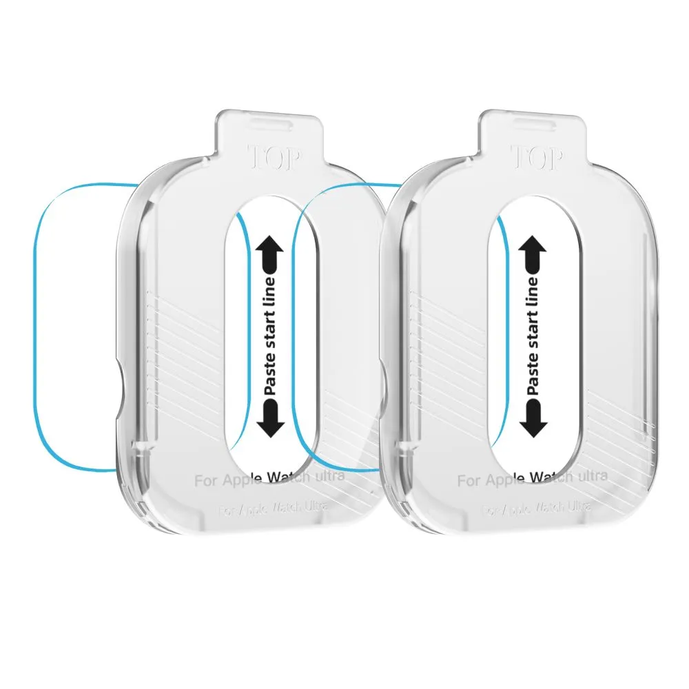 Apple Watch Ultra 2 skärmskydd TECH-PROTECT EASY SET+ 2-PACK (49 MM)