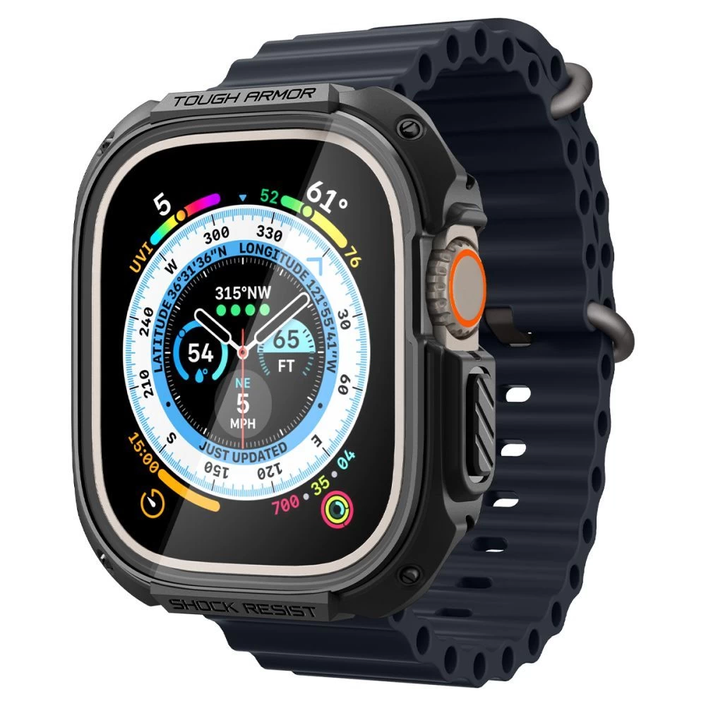 Apple Watch Ultra 2 telefoni ümbris must SPIGEN TOUGH ARMOR (49mm)