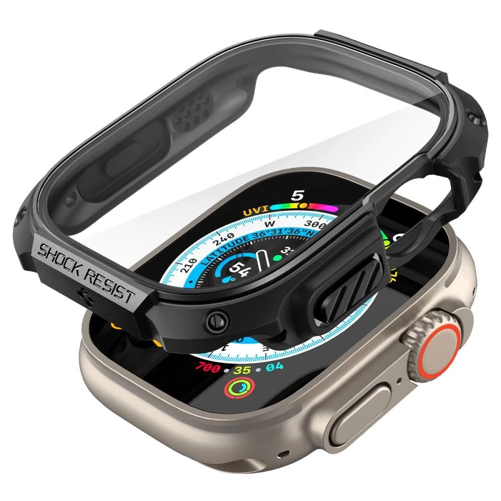 Apple Watch Ultra 2 telefoni ümbris must SPIGEN TOUGH ARMOR (49mm)