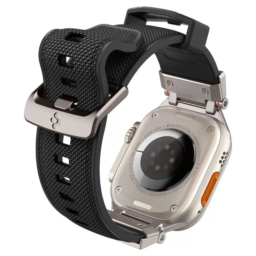 Apple Watch Ultra 2 siksniņa melns SPIGEN DURAPRO ARMOR ULTRA (49 MM)