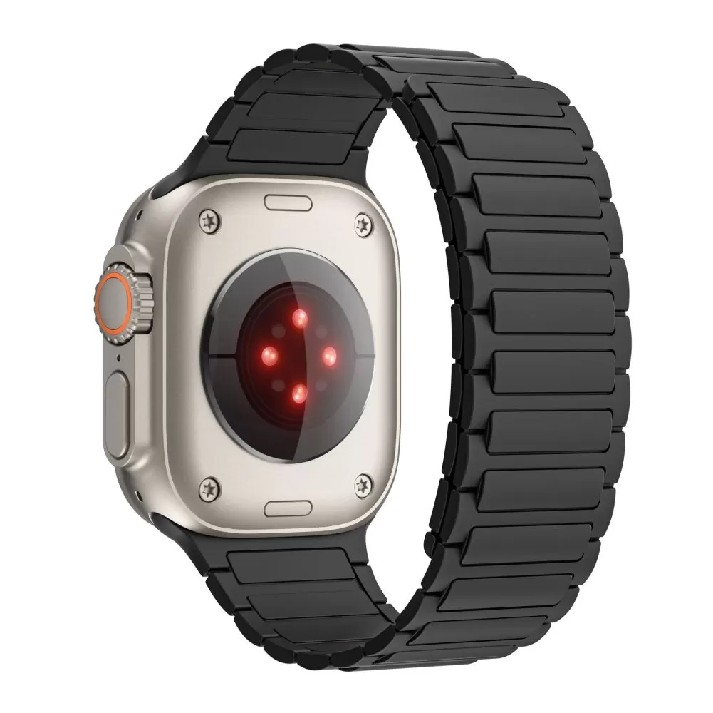 Apple Watch Ultra 2 siksniņa melns TECH-PROTECT ICONBAND MAGNETIC ULTRA ( 49 MM)