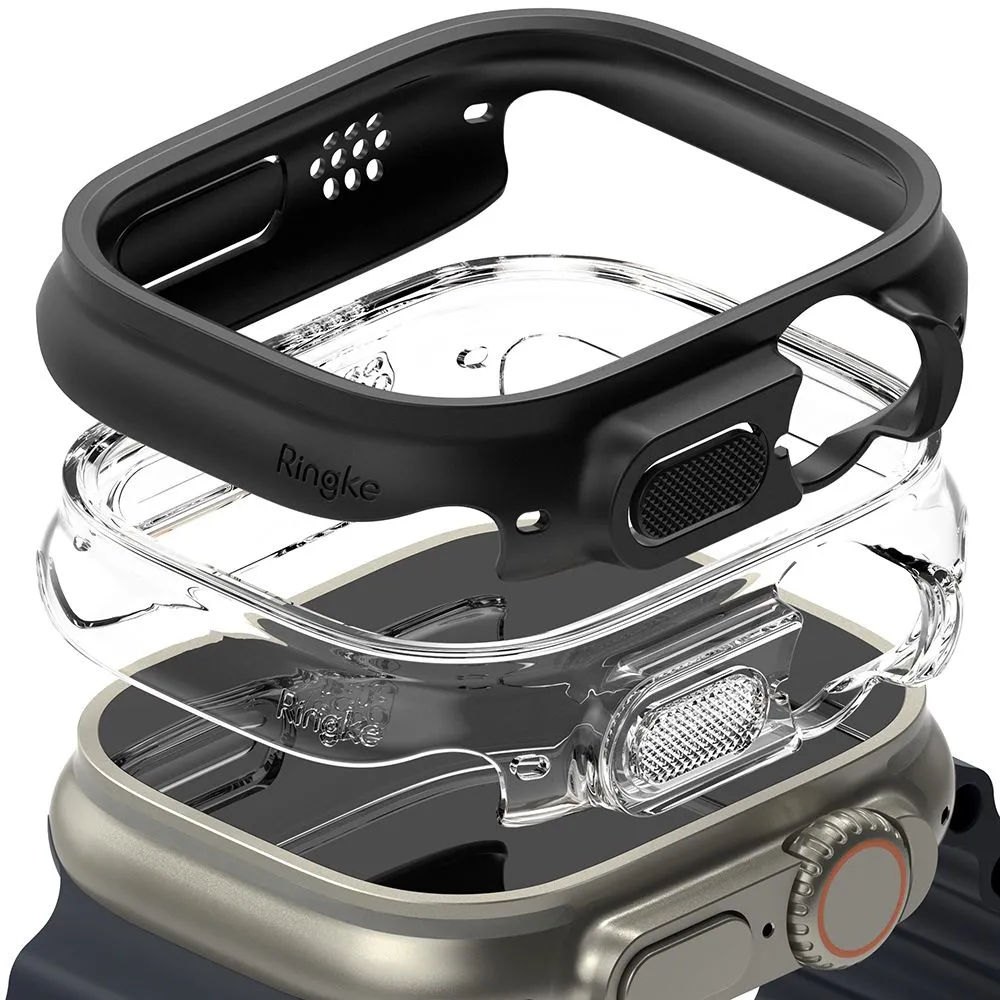 Apple Watch Ultra 2 / 3 Aizsargvāciņi un maciņi RINGKE SLIM 2-PACK (49 MM)