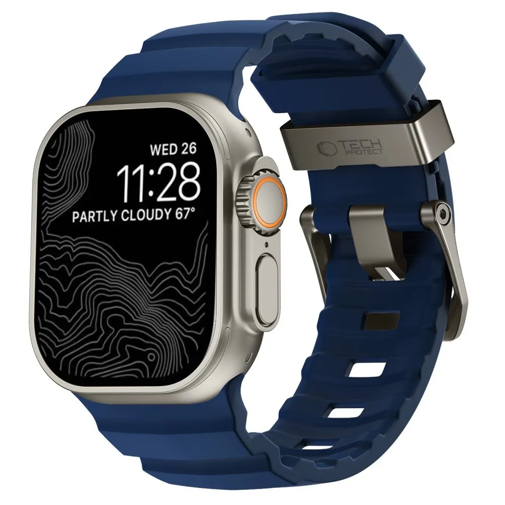 Apple Watch Ultra 2 / 3 Viedpulksteņu siksniņas zils TECH-PROTECT MOTION (49 MM)