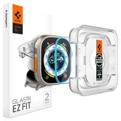 Watch Watch Ultra 2 Tempered glass SPIGEN GLAS.TR ”EZ FIT” 2-PACK Apple Watch Ultra 2 (49mm)