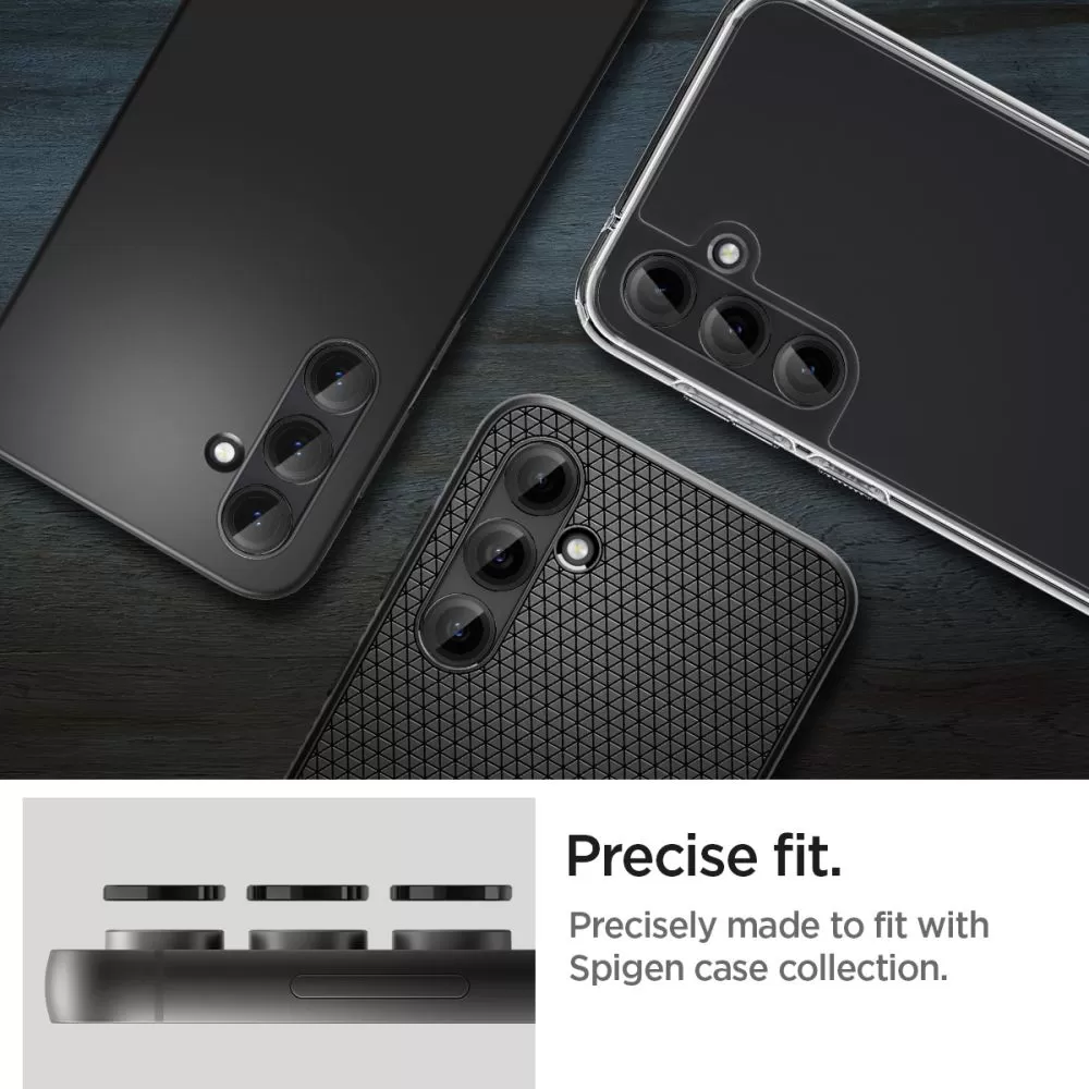 Samsung Galaxy S23 FE skärmskydd  SPIGEN OPTIK.TR ”EZ FIT” CAMERA PROTECTOR 2-PACK