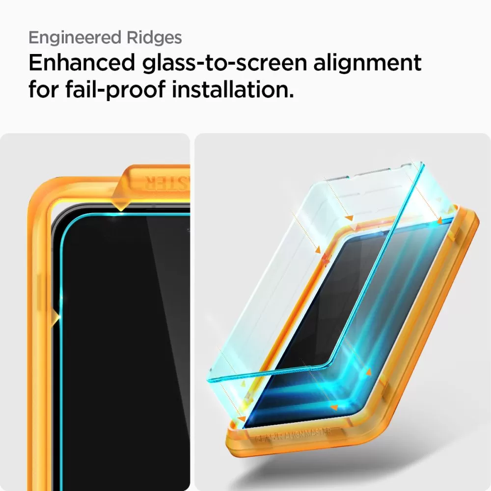 Samsung Galaxy S23 FE skärmskydd  SPIGEN ALM GLAS.TR 2-PACK