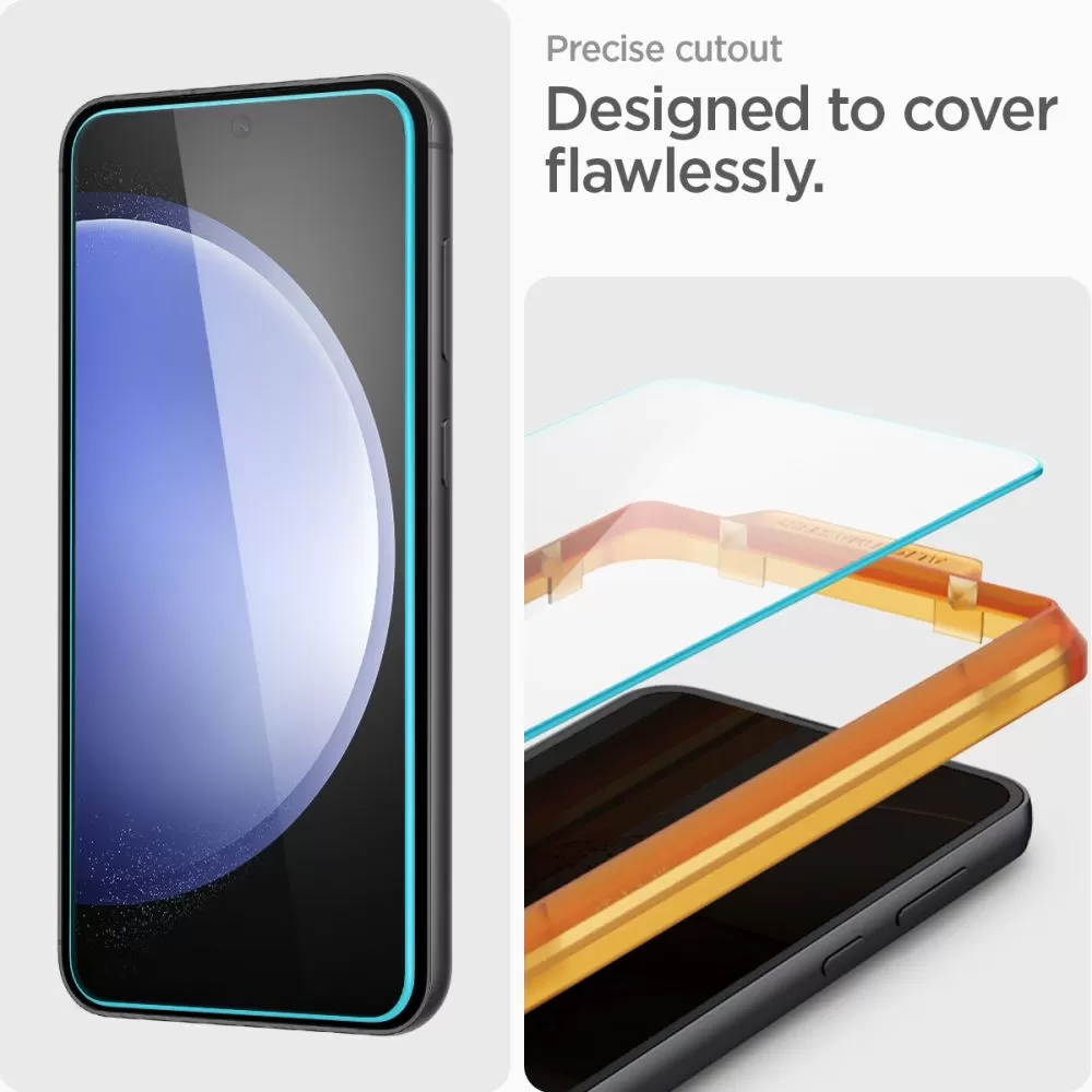 Samsung Galaxy S23 FE skärmskydd  SPIGEN ALM GLAS.TR 2-PACK