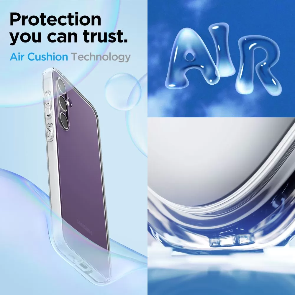Samsung Galaxy S23 FE чехол прозрачный SPIGEN LIQUID CRYSTAL