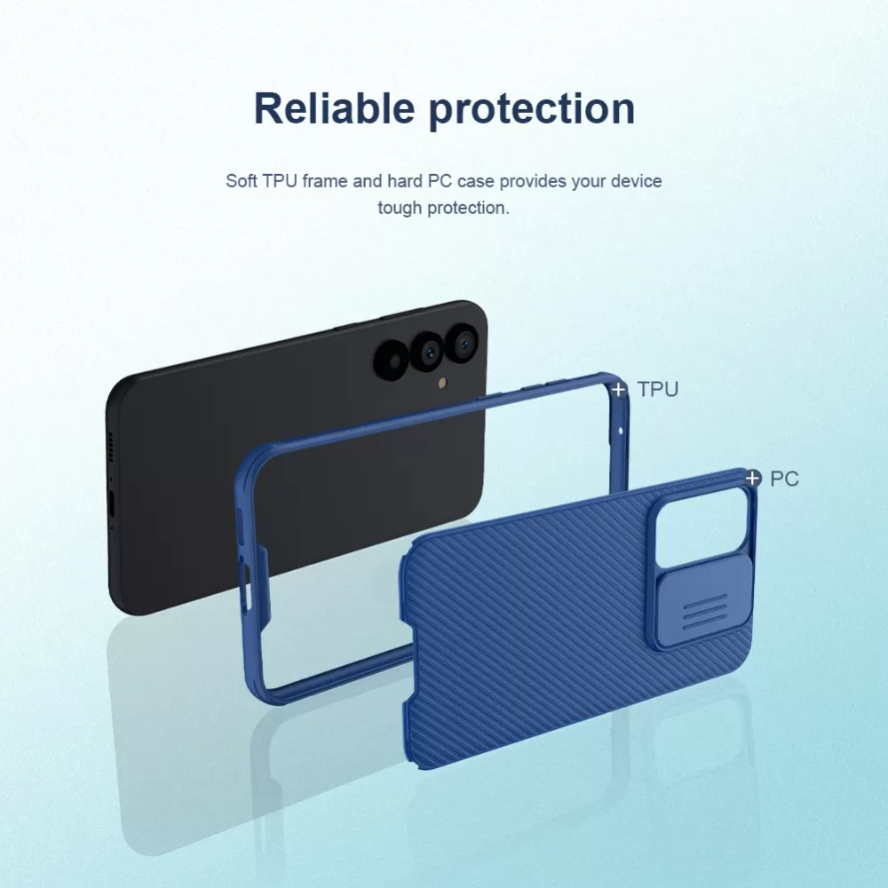 Samsung Galaxy S23 FE чехол черный NILLKIN CAMSHIELD PRO