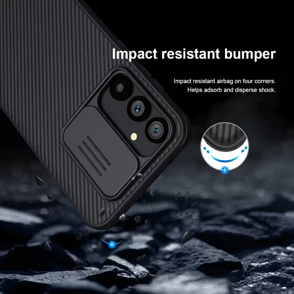 Samsung Galaxy S23 FE чехол черный NILLKIN CAMSHIELD PRO