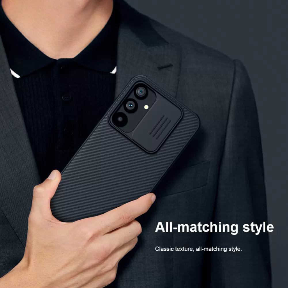 Samsung Galaxy S23 FE чехол черный NILLKIN CAMSHIELD PRO