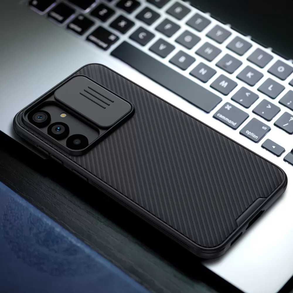 Samsung Galaxy S23 FE чехол черный NILLKIN CAMSHIELD PRO