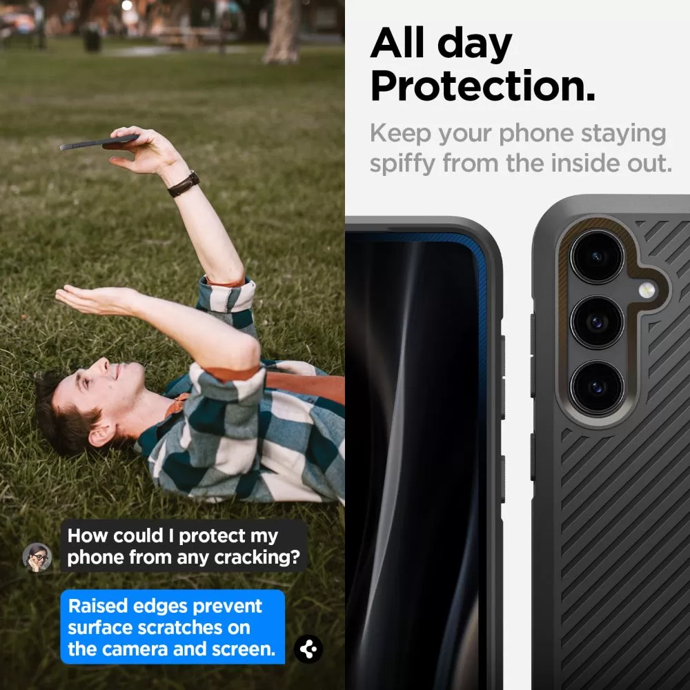 Samsung Galaxy S23 FE case black SPIGEN CORE ARMOR