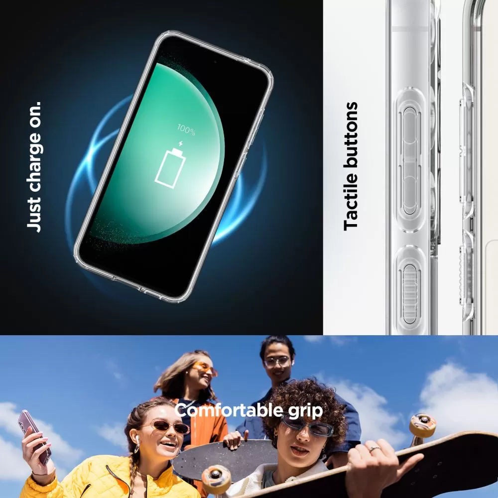 Samsung Galaxy S23 FE чехол черный SPIGEN ULTRA HYBRID ONETAP RING MAGSAFE