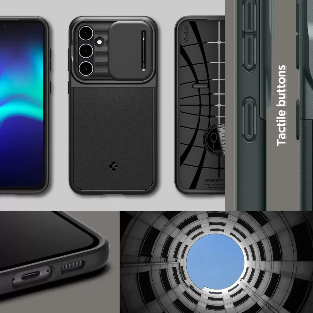 Samsung Galaxy S23 FE чехол зеленый SPIGEN OPTIK ARMOR