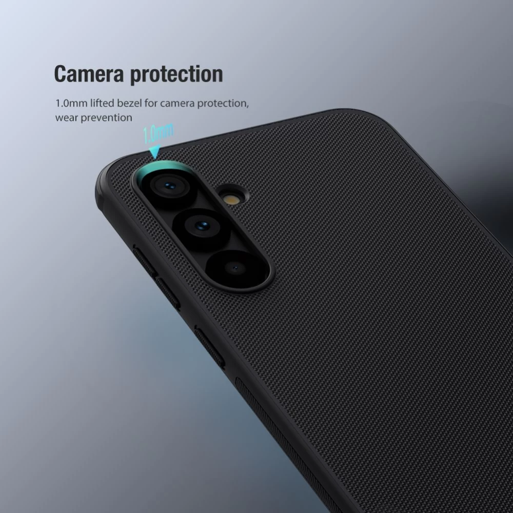 Samsung Galaxy S23 FE чехол синий NILLKIN SUPER FROSTED SHIELD PRO