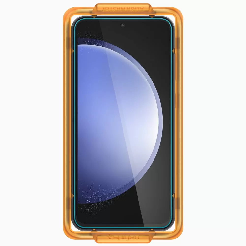 Samsung Galaxy S23 FE skärmskydd SPIGEN ALM GLAS.TR 2-PACK