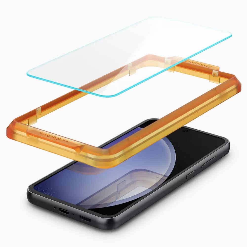 Samsung Galaxy S23 FE skärmskydd SPIGEN ALM GLAS.TR 2-PACK