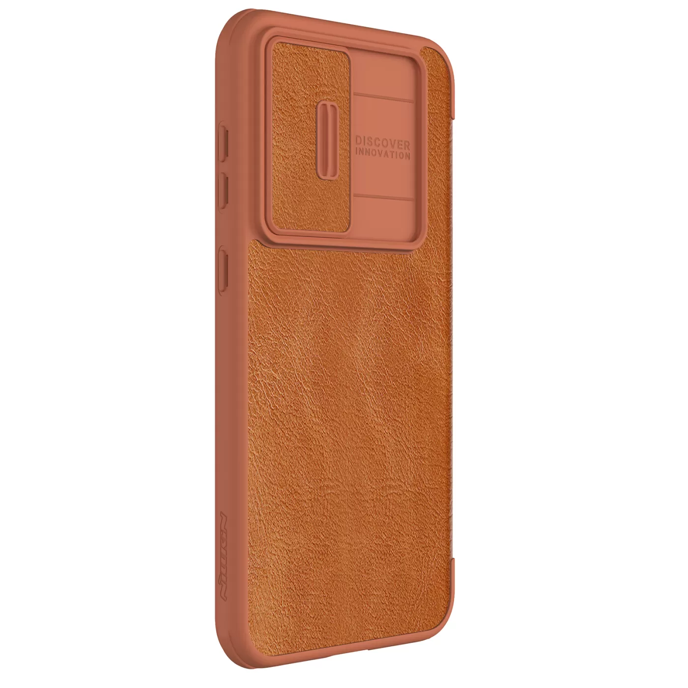 Samsung Galaxy S23 FE чехол коричневый NILLKIN QIN PRO LEATHER