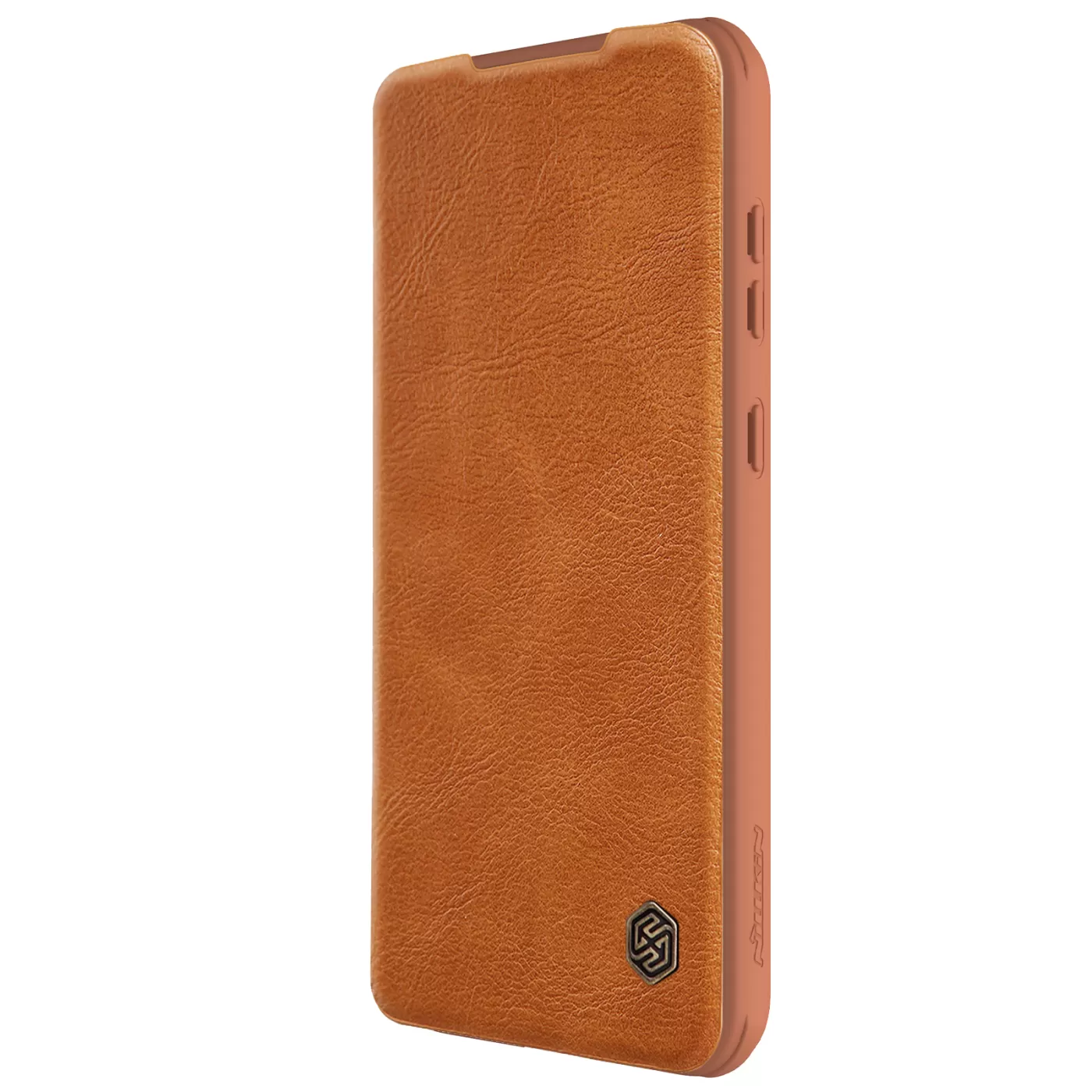 Samsung Galaxy S23 FE чехол коричневый NILLKIN QIN PRO LEATHER